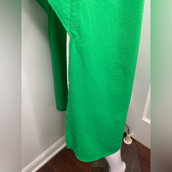 PATRIZIA LUCA Green Sleeveless High-Low Tunic Dress - Picture 14 of 16